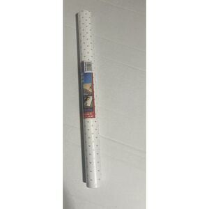 Contact Brand Self-Adhesive Vinyl Shelf Liner 2002‎ White Rosebud 9E9300 9'x18"